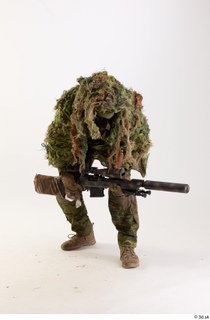 Andrew Elliott in Ghillie Crouching crouching standing whole body 0008.jpg